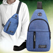 Mens Sling Bag Cross Body Handbag Chest Bag Shoulder Pack Sports Travel Backpack