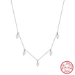 S925 Sterling Silver Necklace Natural Freshwater Pearl