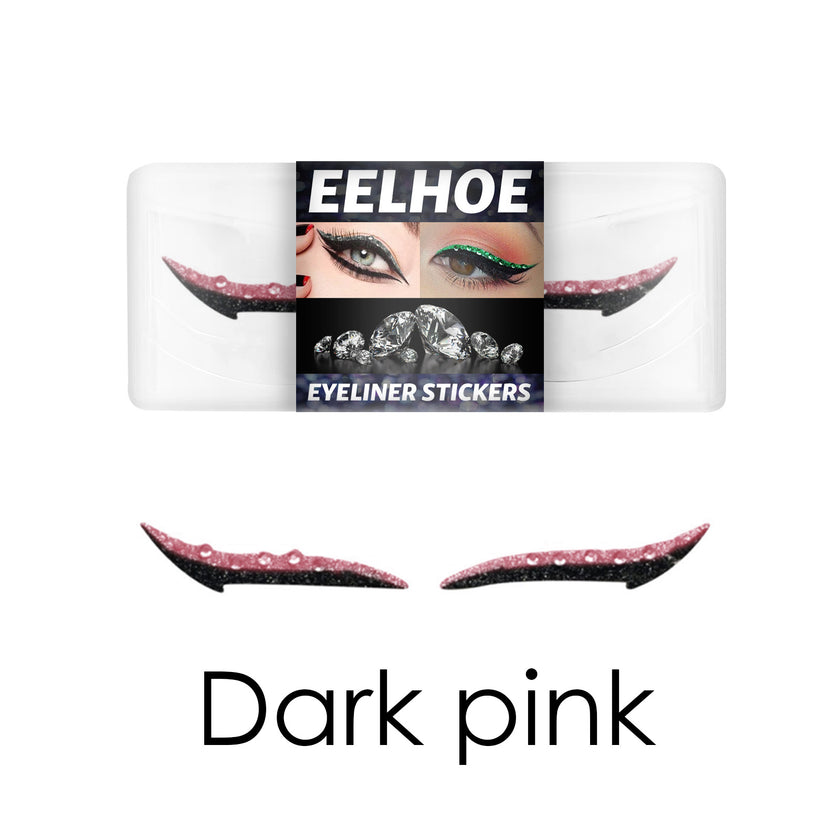Diamond Eyeliner Sticker Waterproof Eyeliner Super Stage Party Nightclub