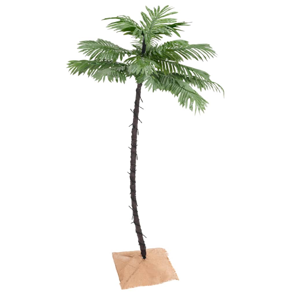 Artificial Palm Tree with 88 Warm White LEDs 150