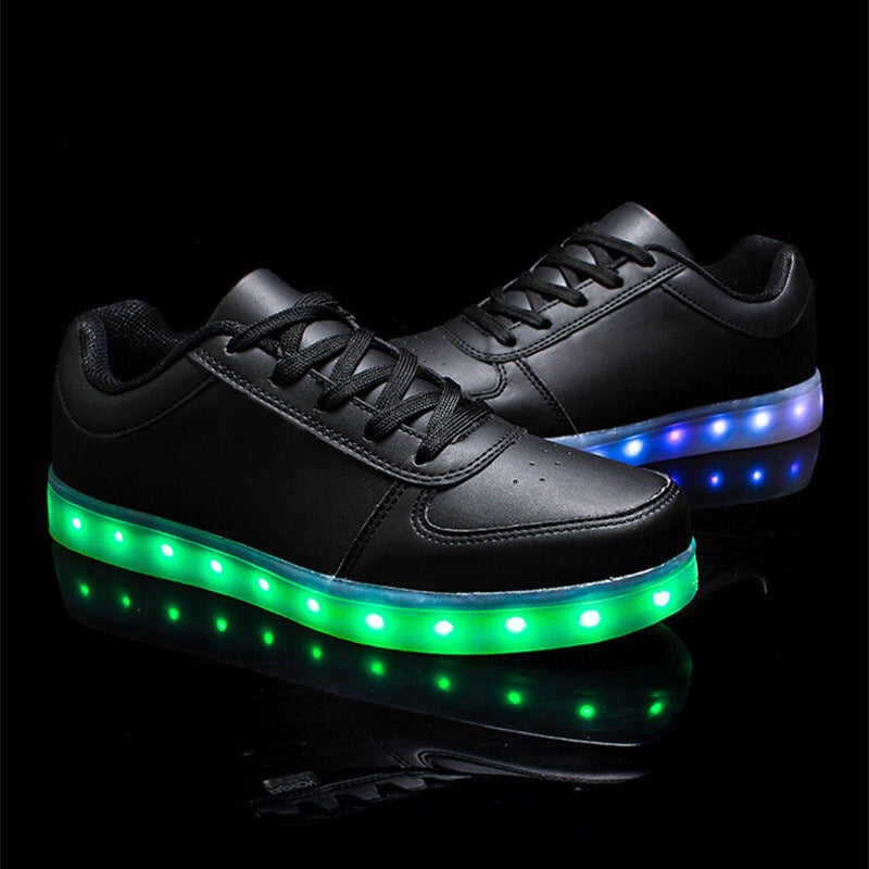 Student Board Shoes USB Charging Luminous