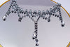 2025 New High End Design Full Diamond Water Diamond Necklace