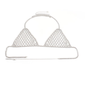 Personalized Beach Party Sexy Bikini Rhinestone Underwear Body Chains Women