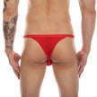 Men's XINGX Pattern Mesh Solid Color Thongs