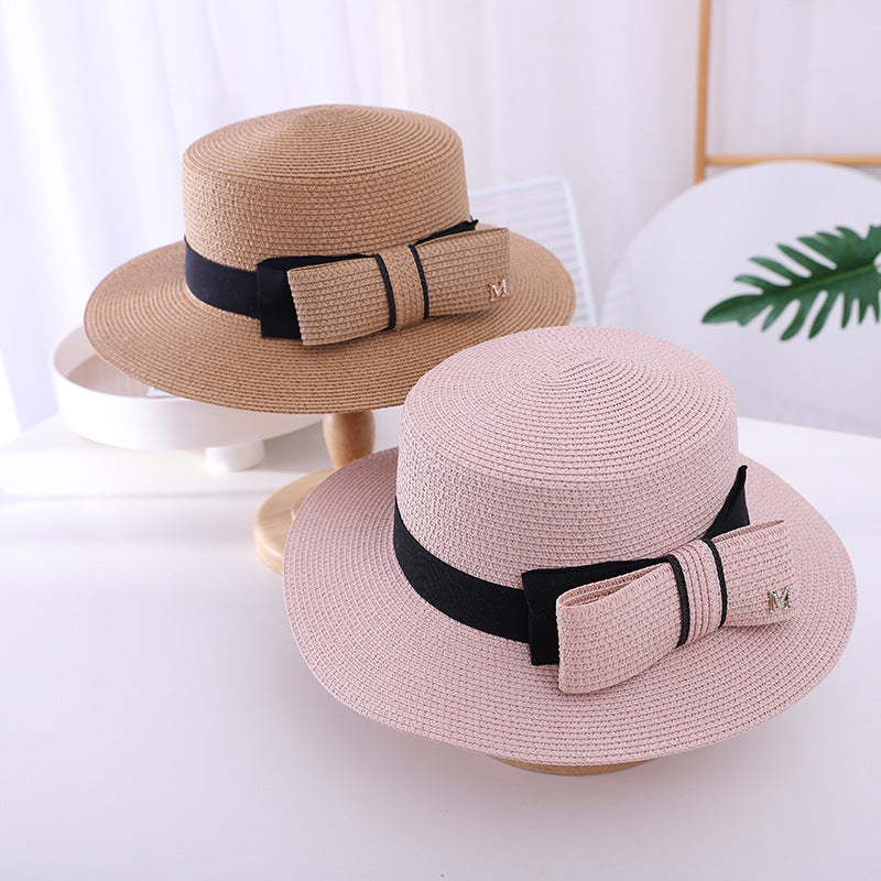 Bow Sun Protection Sunshade Flat-top Cap