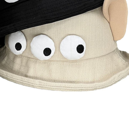 Cute Funny Three-eye Big Ears Bucket Hat Children