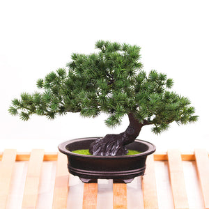 Simulation Artificial Flower Potting Decoration Plastic Tree Big Welcome Pine