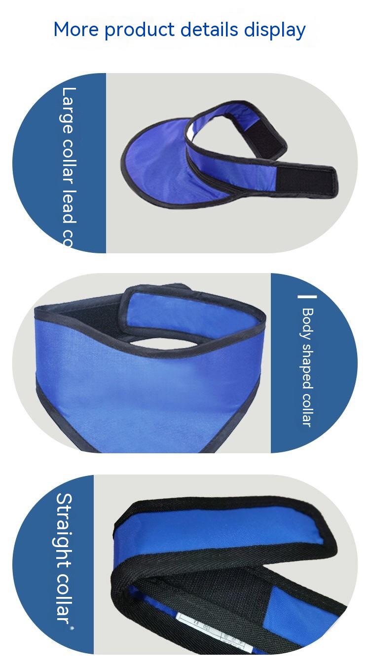 Large Collar Lead Neckband Radiation Neck Sleeve