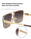 Men's Fashion Retro Square Sunglasses