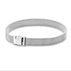 White Copper Silver Plated Bracelet Diy Ornament Accessories Square Buckle