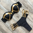 Split hard bikini