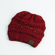 Europe And The United States New Knitted Ponytail Hat Wool Hood Outdoor Warmth