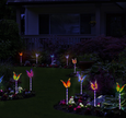Solar Butterfly Light 7 Color Cycle LED Fiber Butterfly Light Lawn Garden Villa Landscape Light Decorative Light