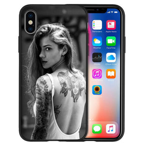 Compatible with Apple , Tattoo girl phone case