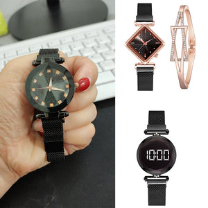 Diamond watch bracelet  Alloy Band Universal Watch tar watch