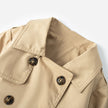 British mid-length girls' trench coat