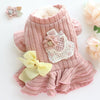Pet Dog Clothes Cat Princess Skirt Cotton Padded Clothes