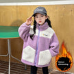 Coat Fashion Casual Girl Boy Thickened Medium And Small Children Winter Coat