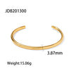 French 18K Gold-plated Titanium Steel Bracelet