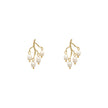 Pearl branch earrings earrings women