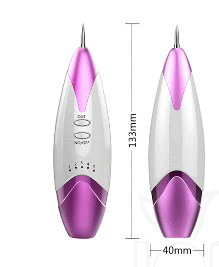 Small White Point Pen Tool Skin Care Laser Mole Tattoo Freckle Removal Pen LCD Sweep Spot Mole Removing