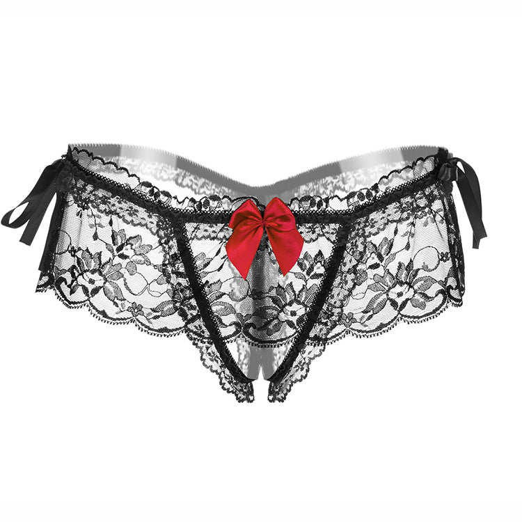Ladies Underwear Transparent Temptation Lace File Sexy