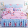 Thickened brushed lace bed skirt lace bedding