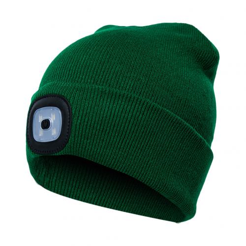 LED Knit Hat Button Cell Type Knitted Hat