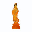 Transparent Resin Amber Ksitigarbha Guanyin Bodhisattva Home Decoration