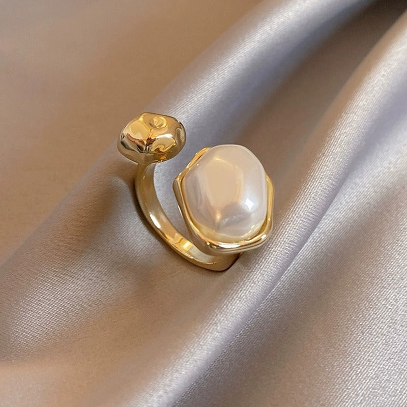 Special-interest Design Light Luxury High-grade Sense Switchable Index Finger Ring
