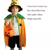 Halloween Pumpkin Cloak Masquerade Cloth
