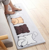 Printed Kitten Mat Antiskid Mat Carpet