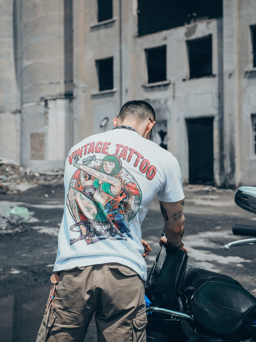 Tattoo Beauty Trend Short Sleeve