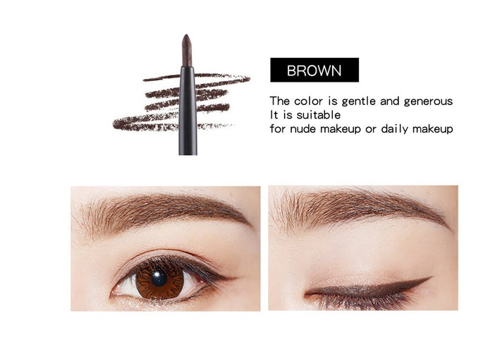 Eyebrow pencil waterproof