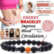 Weathered stone female energy yoga bracelet