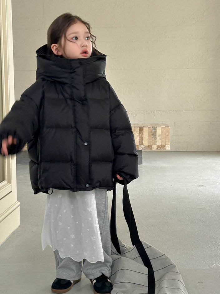 Girl's Down Jacket Winter Coat Thickened