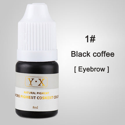 Small bottle of mist eyebrow eyebrow cream