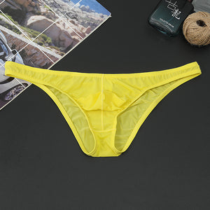 Ice Silk Summer Low Waist Men's Triangle Underwear