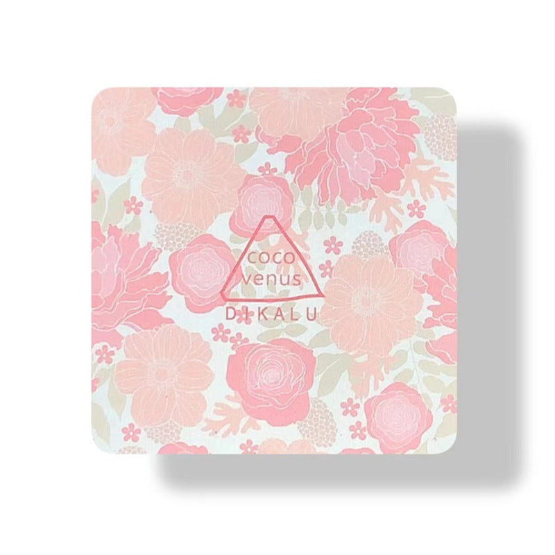 Nine Color Flower Petal Carved Eye Shadow Plate