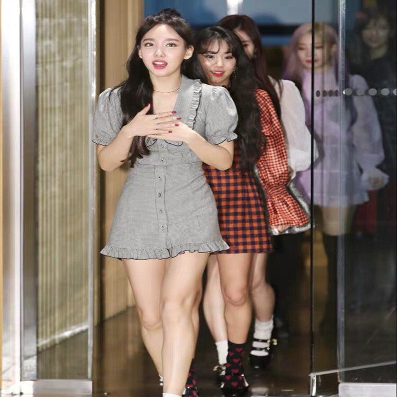 jennie the same plaid dress women