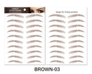Bionic eyebrow stickers