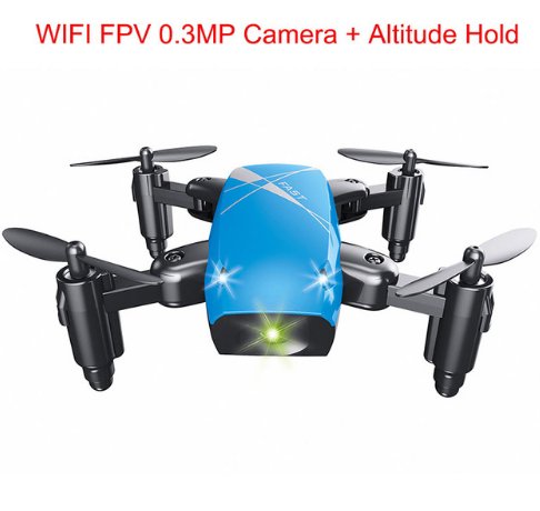 Micro Foldable RC Drone 3D Bearing Steering Wheel Remote Control Quadcopter Toys