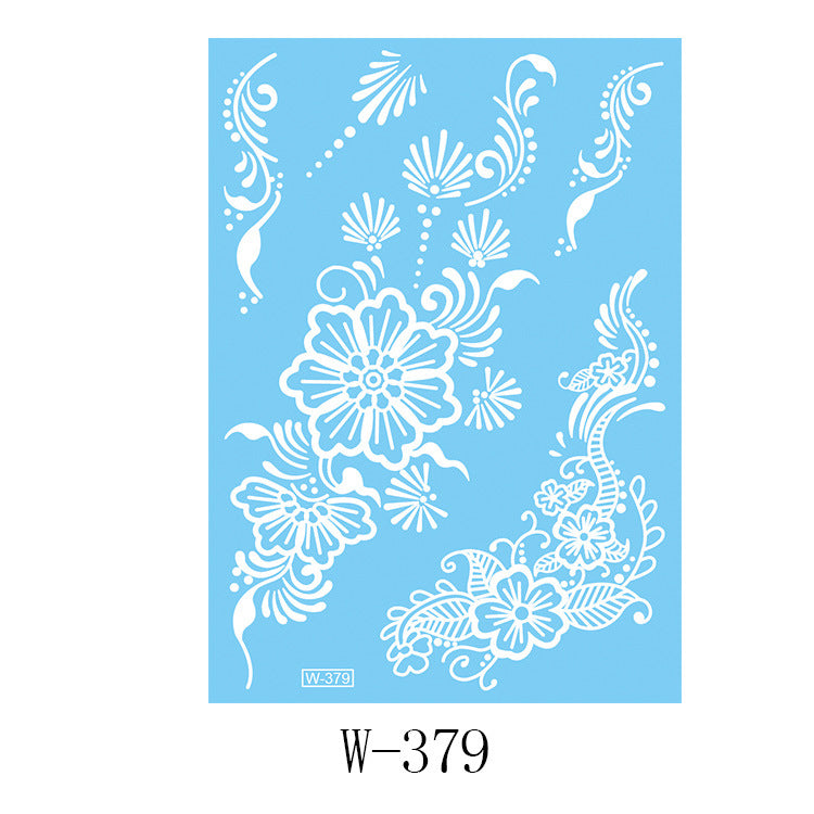 Lace tattoo stickers