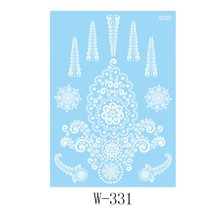 Lace tattoo stickers