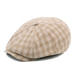 New Autumn and Winter British Style Octagonal Hat Cotton