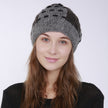 Folds Warm Outdoor Wool Cute Hair Ball Hat