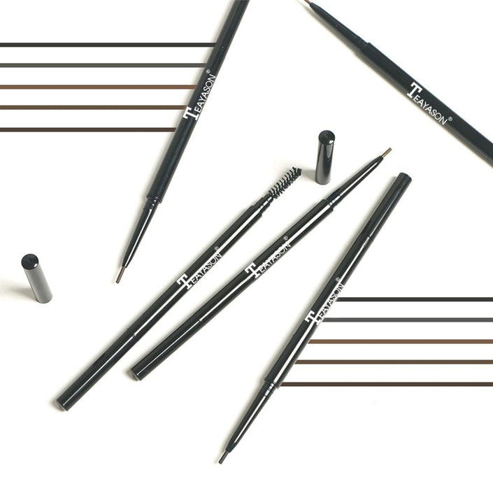 5 Colors Automatic Fine Eyebrow Pencil Brand Eye Brow Tint Cosmetics Eyebrow Tattoo Pen Waterproof Eye Brow Pencil Smudge-proof