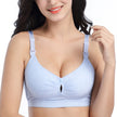 Nursing Underwear Bra Anti-Sagging Postpartum No Steel Ring Gathers Front Buckle