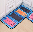 Printed Kitten Mat Antiskid Mat Carpet