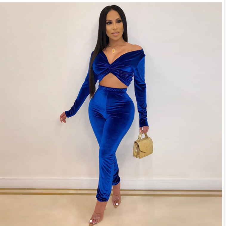 New T-shirt trousers fashion suit women